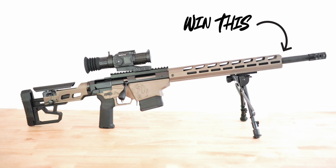 Ruger Precision Rifle & DNT ZULUS HD V2 GIVEAWAY | 7.10 | 12PM EST